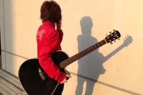 With K.Yairi Guitar